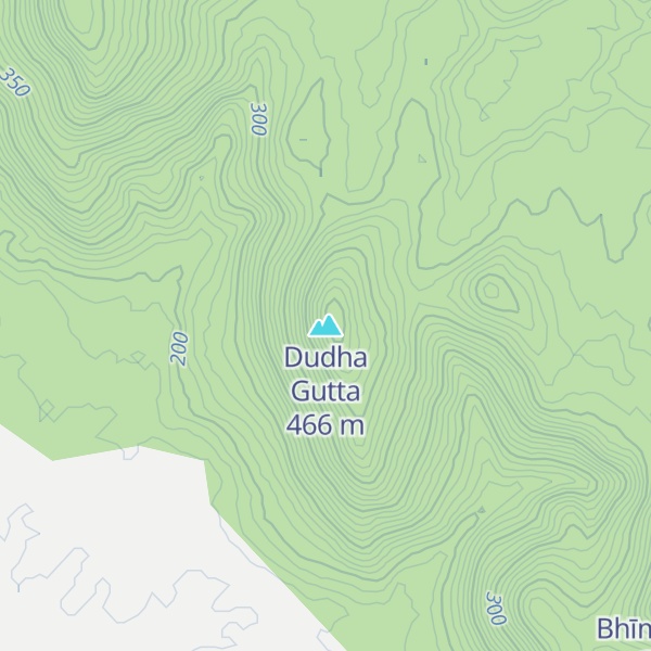 Map of Dudha Gutta
