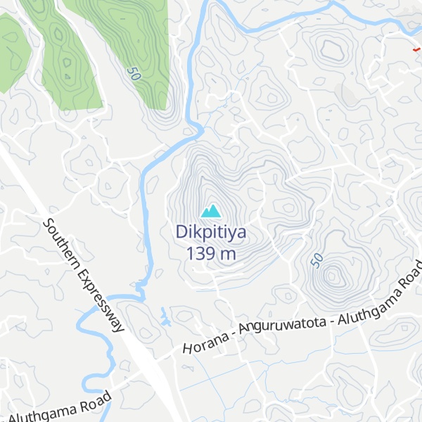 Map of Dikpitiya