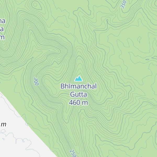 Map of Bhīmanchal Gutta