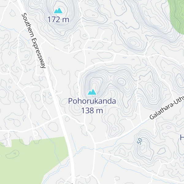Map of Pohorukanda