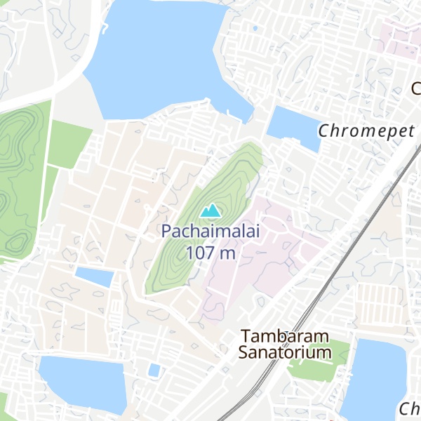 Map of Pachaimalai