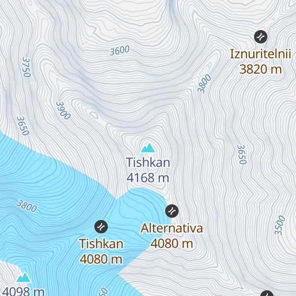 Map of Tishkan