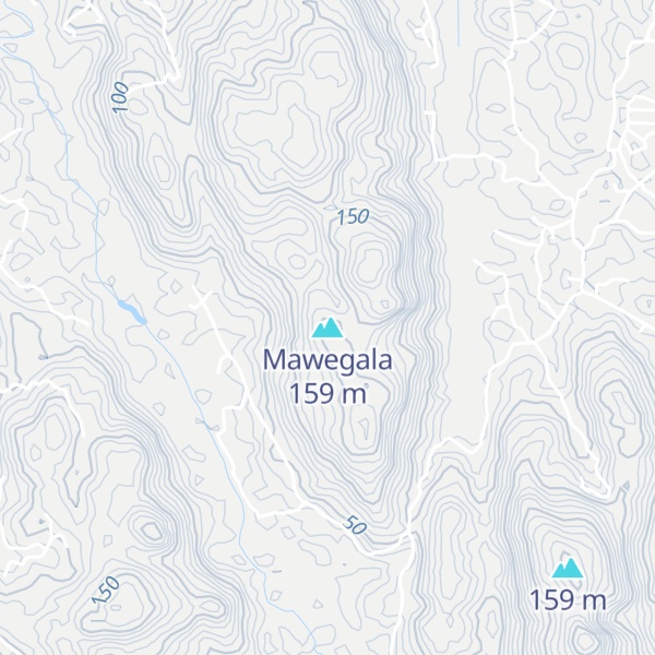 Map of Mawegala
