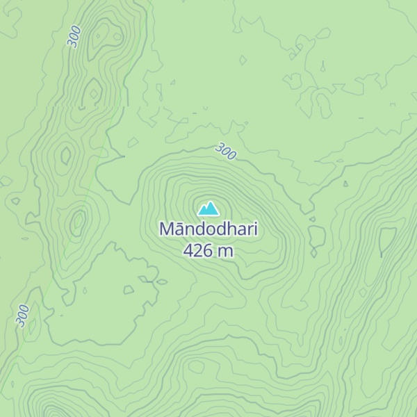 Map of Māndodhari