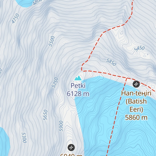 Map of Petki