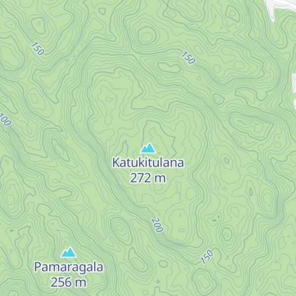 Map of Katukitulana