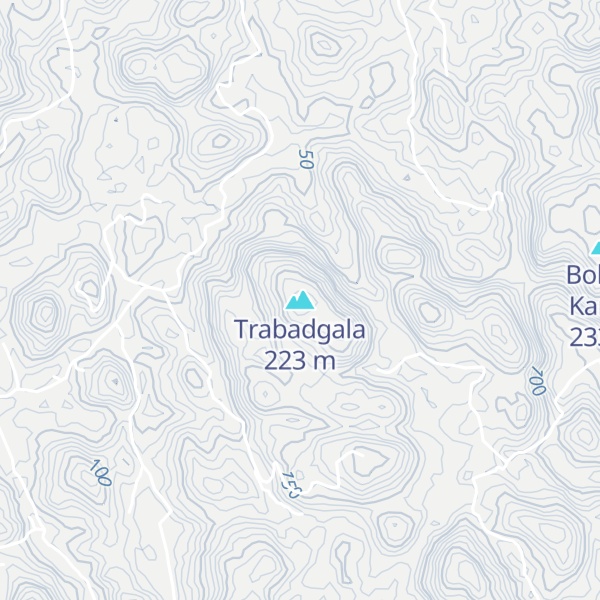 Map of Trabadgala