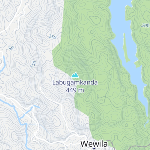 Map of Labugamkanda