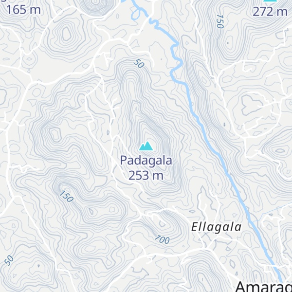 Map of Padagala