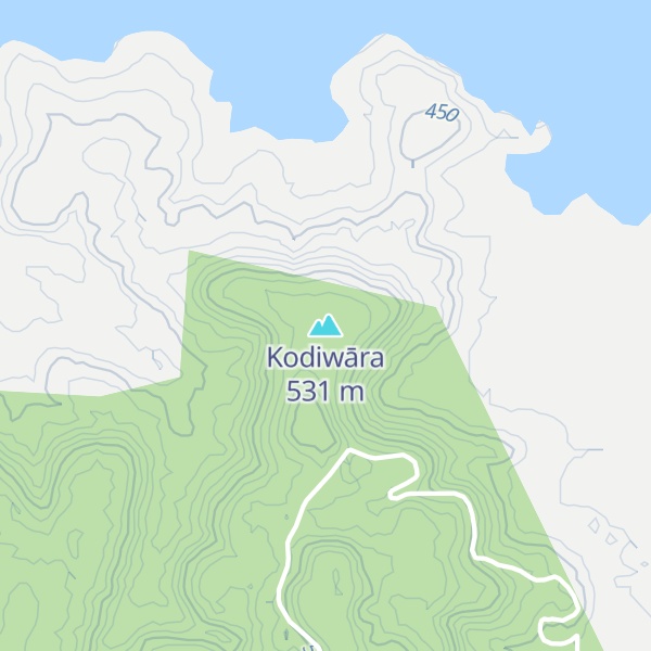 Map of Kodiwāra