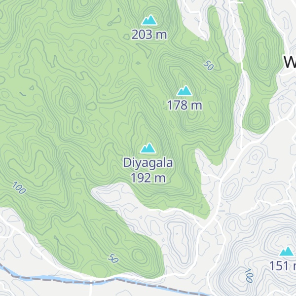 Map of Diyagala