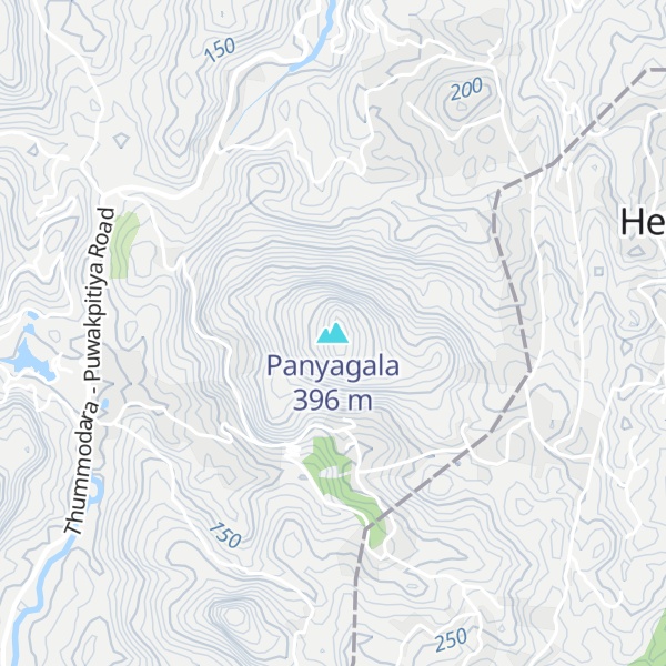 Map of Panyagala