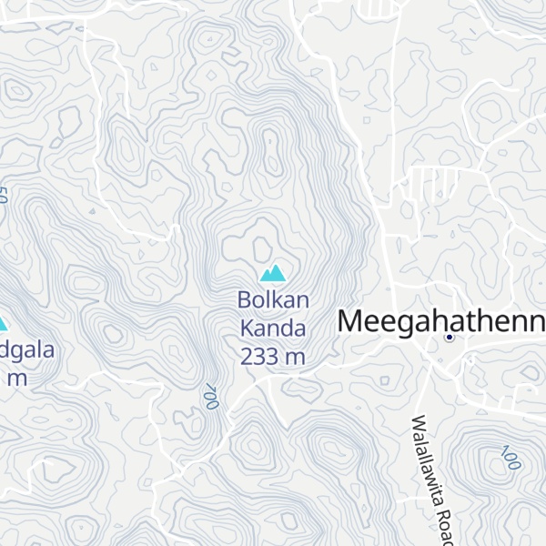 Map of Bolkan Kanda