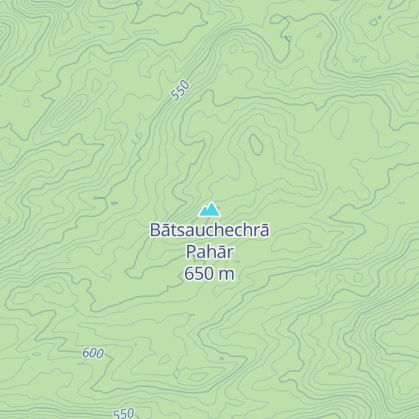 Map of Bātsauchechrā Pahār