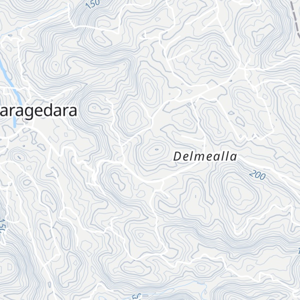 Map of Ambagahakanda