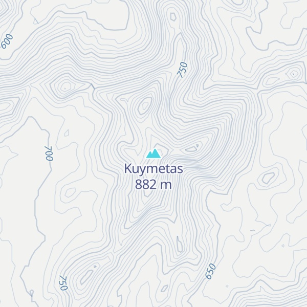 Map of Kuymetas
