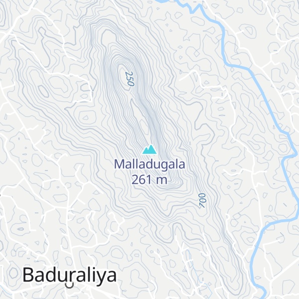 Map of Malladugala