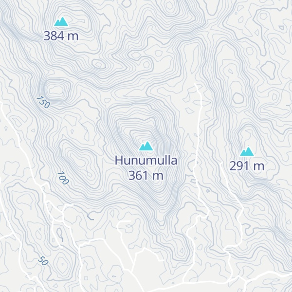 Map of Hunumulla