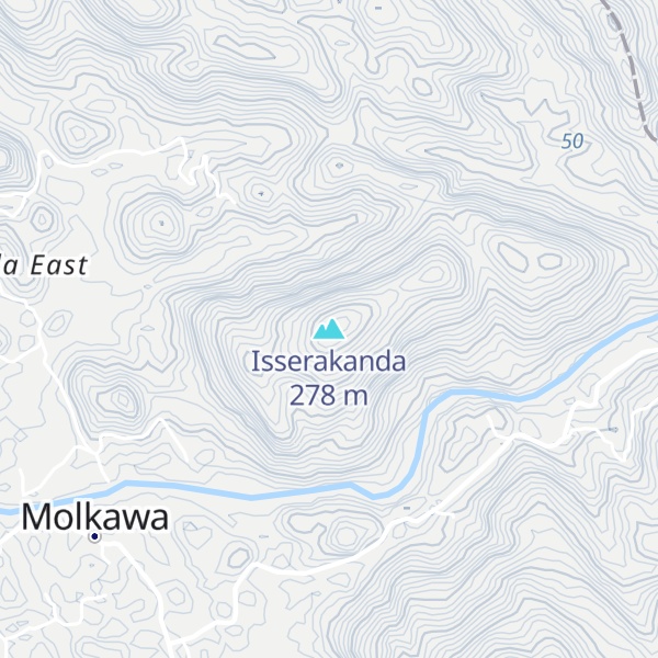 Map of Isserakanda