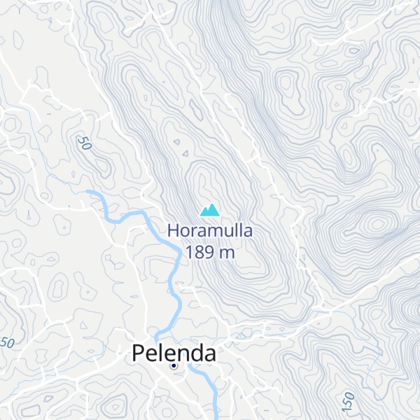 Map of Horamulla