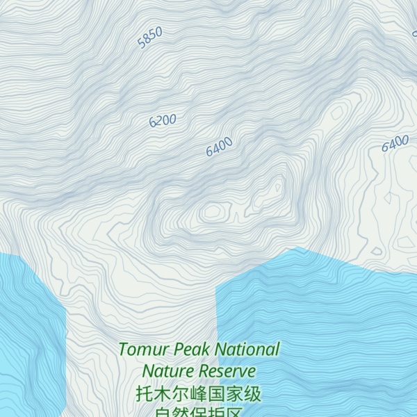 Map of Friendship peak
