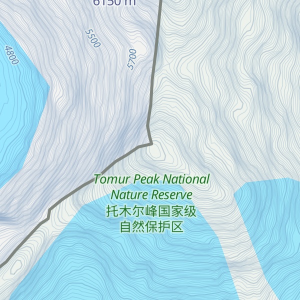Map of Przhevalsky