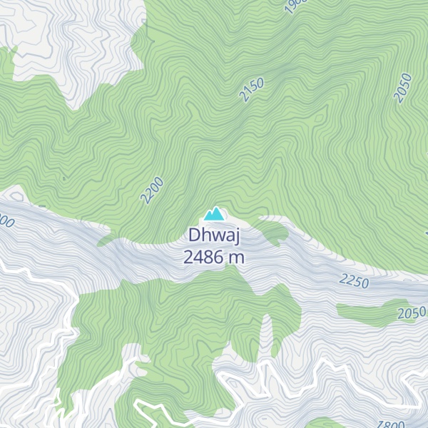 Map of Dhwaj
