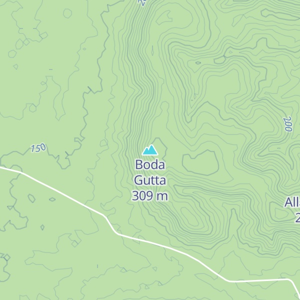 Map of Boda Gutta