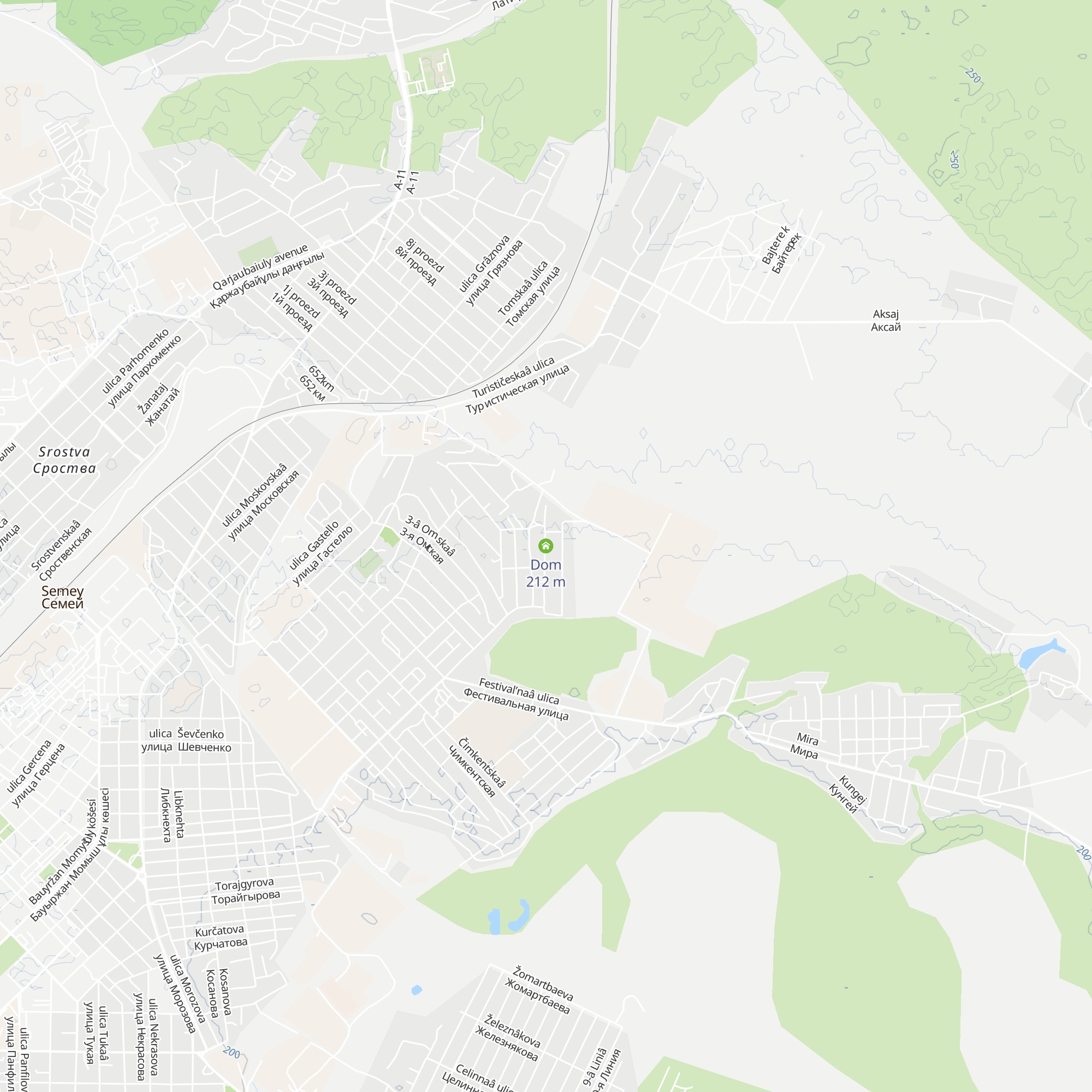 Dom map