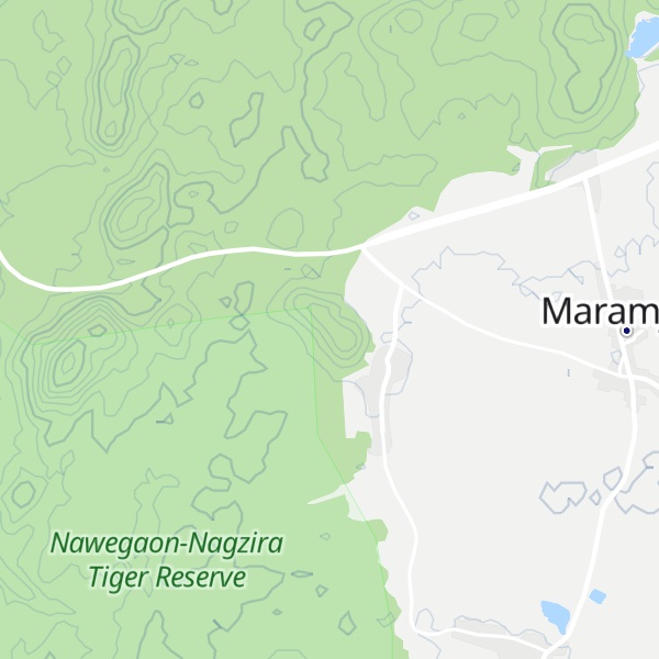 Map of Garhmāta Dongrī
