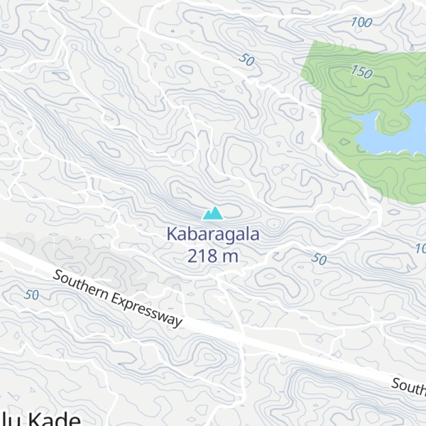 Map of Kabaragala