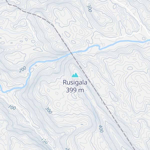Map of Rusigala