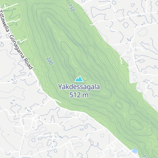 Map of Yakdessagala