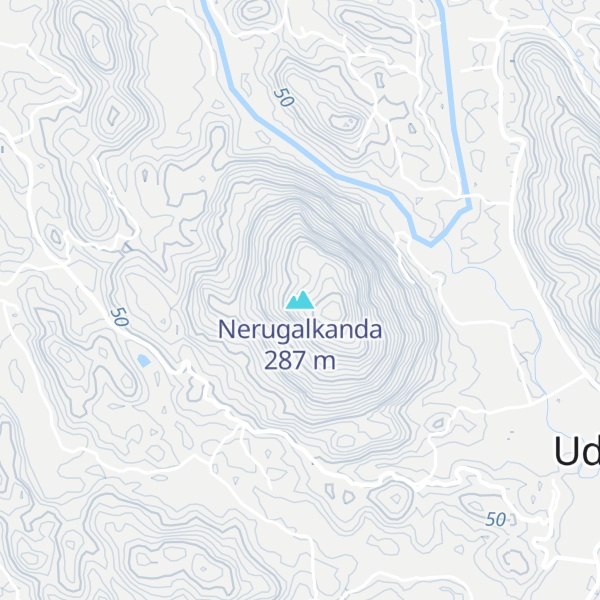 Map of Nerugalkanda