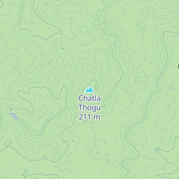 Map of Chatla Thogu