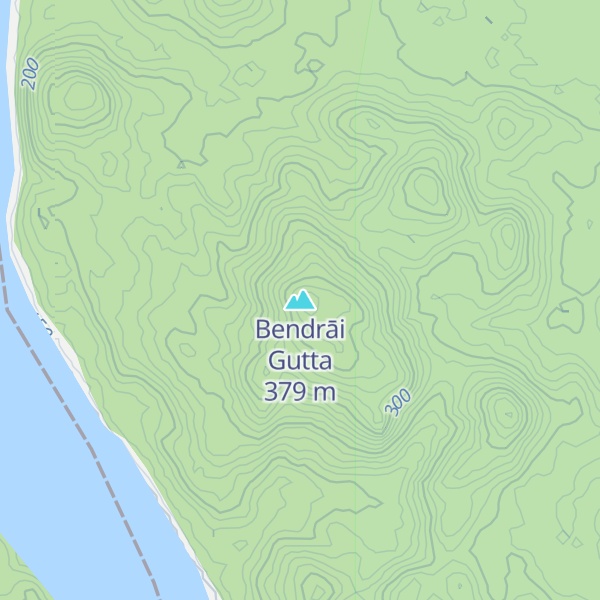 Map of Bendrāi Gutta