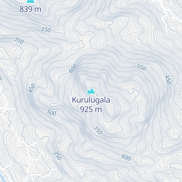 Map of Kurulugala