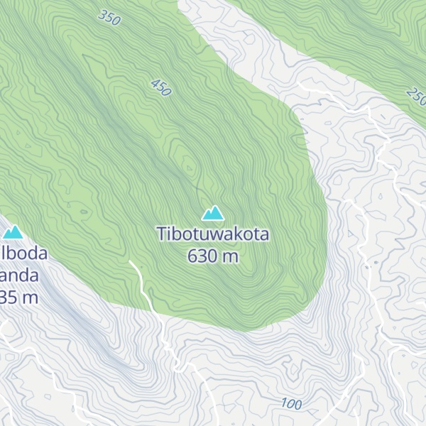 Map of Tibotuwakota