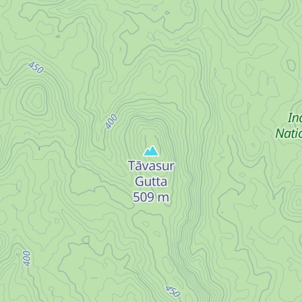 Map of Tāvasur Gutta