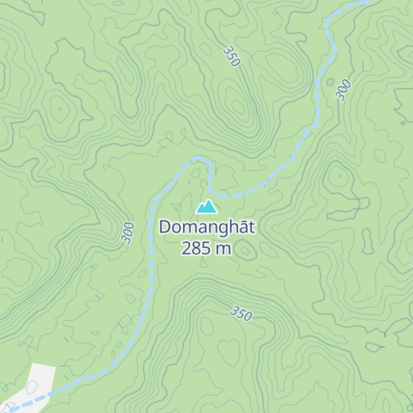 Map of Domanghāt