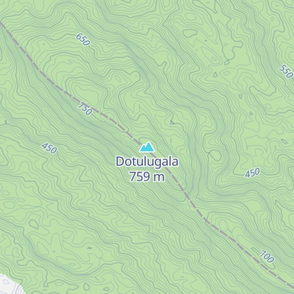 Map of Dotulugala