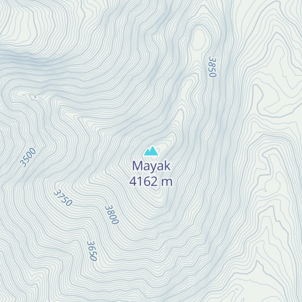 Map of Mayak