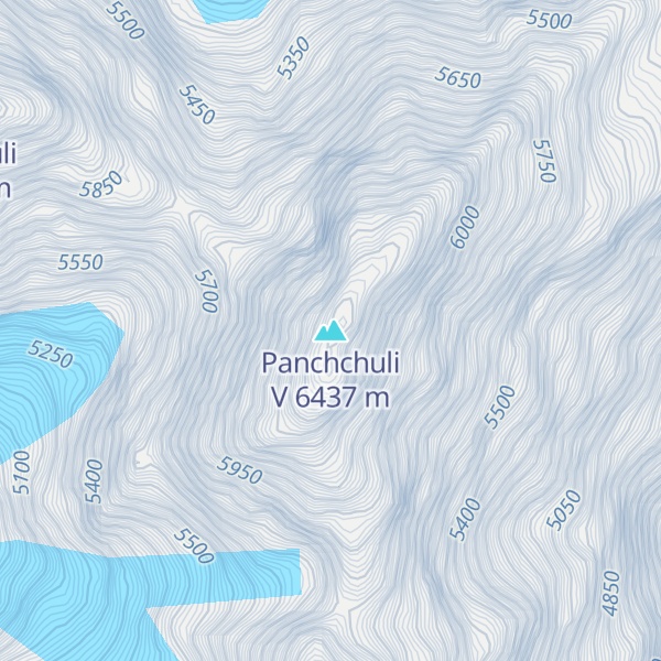 Map of Panchchuli V