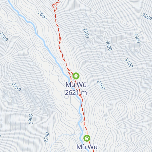 Map of Mù Wū