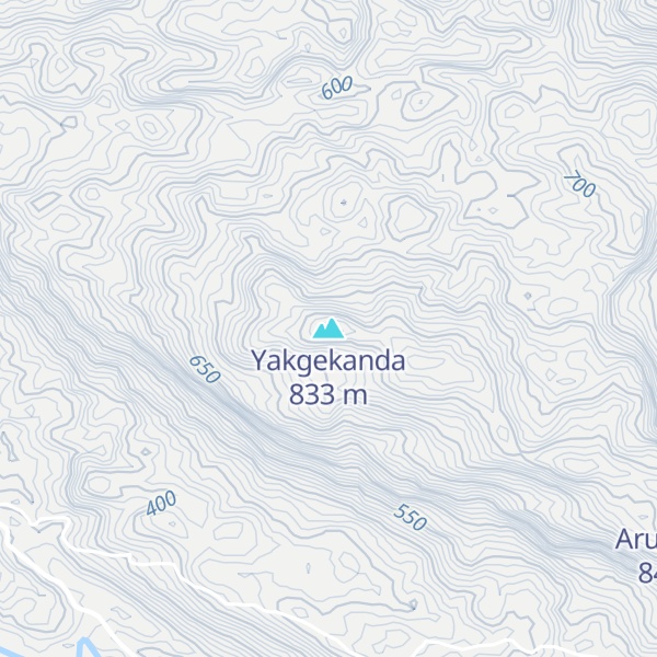 Map of Yakgekanda
