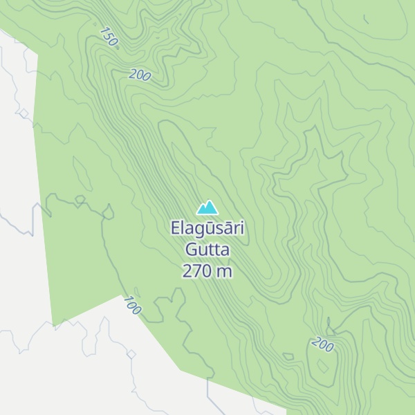 Map of Elagūsāri Gutta