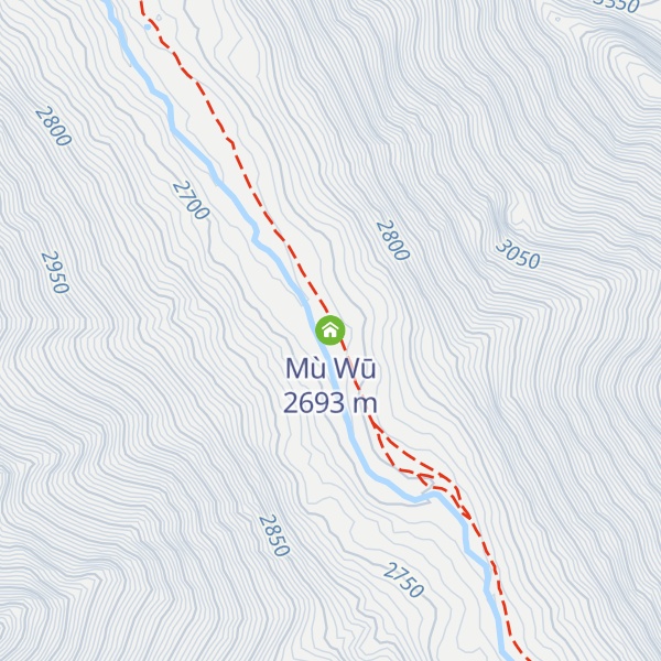 Map of Mù Wū