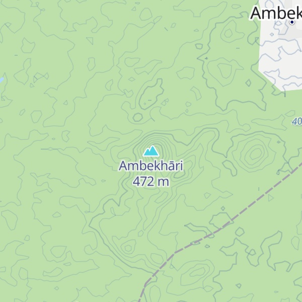 Map of Ambekhāri