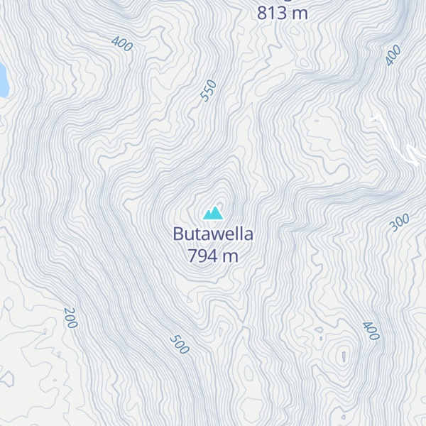 Map of Butawella