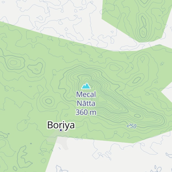 Map of Mecal Nātta